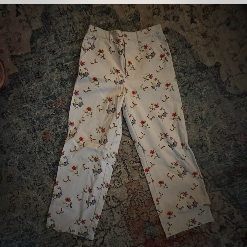 Obey Flower Patterned Pants